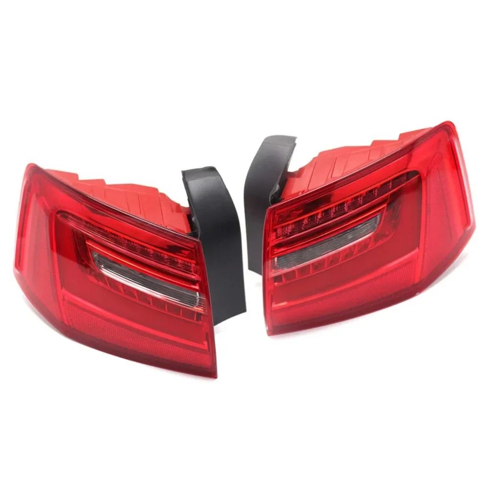 يناسب أودي A6 C7 2012-2015 الخلفية LED الخارجي الذيل ضوء ستورن إشارة وقف مصباح سيارة الفرامل ضوء الجمعية 4GD945095 4GD945096