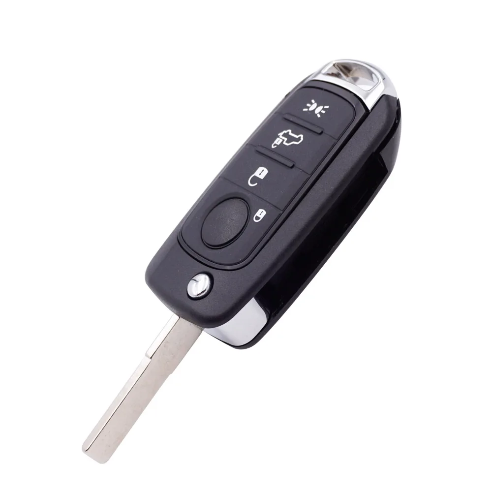 Xinyuexin พับ Remote Car Key กรณีเชลล์สำหรับ Fiat Egea 500X Toro Tipo Key Fob Uncut SIP22ใบมีด3 4ปุ่มรถอุปกรณ์เสริม