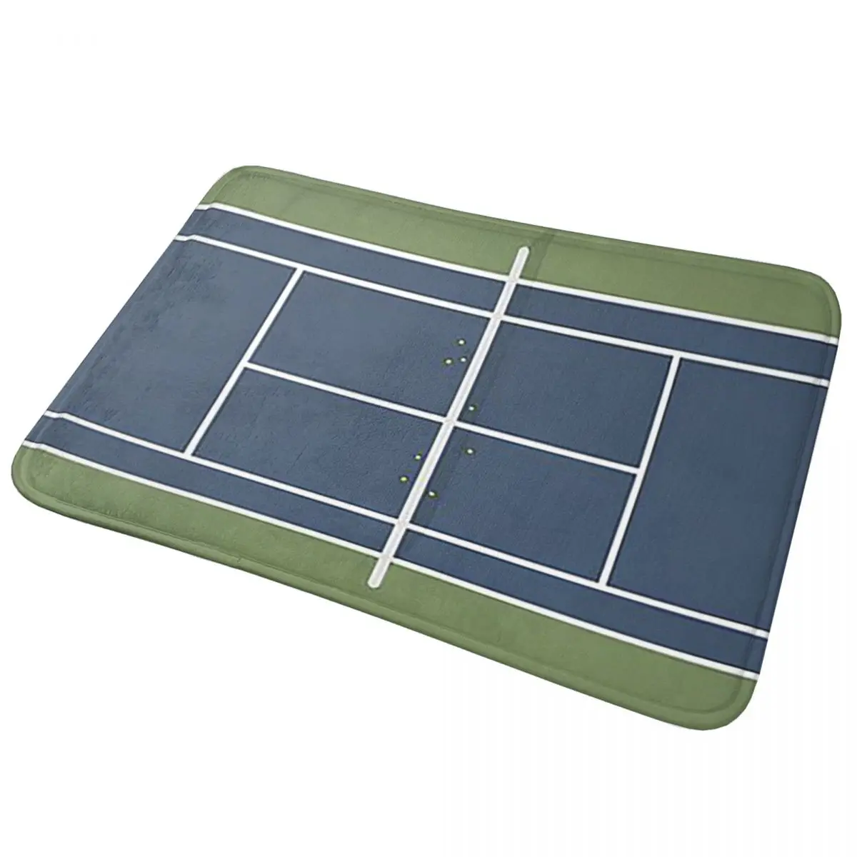 

Tennis Court Aerial Non-slip Doormat Floor Mat Cushion Carpet Rug for Kitchen Entrance Home Bathroom Living room Footpad Mats