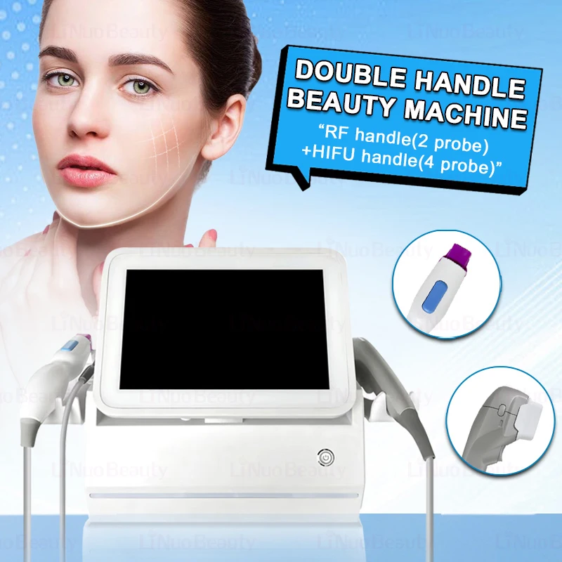 Professional 7D HIFU 6th Generation RF Beauty Device Reshaping Childlike Appearance Skin Tightening Face Body Lifting Massager view 2