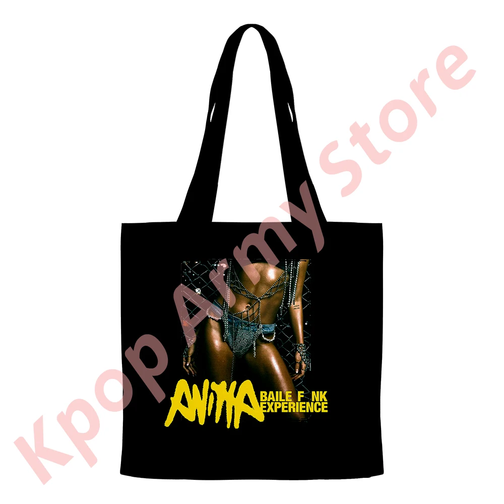 Anitta Baile Funk Ervaring Tour Merchandise Schouder Canvas Tas Nieuwe Logo Rugzak Vrouwen Mode Casual Tas Streetwear