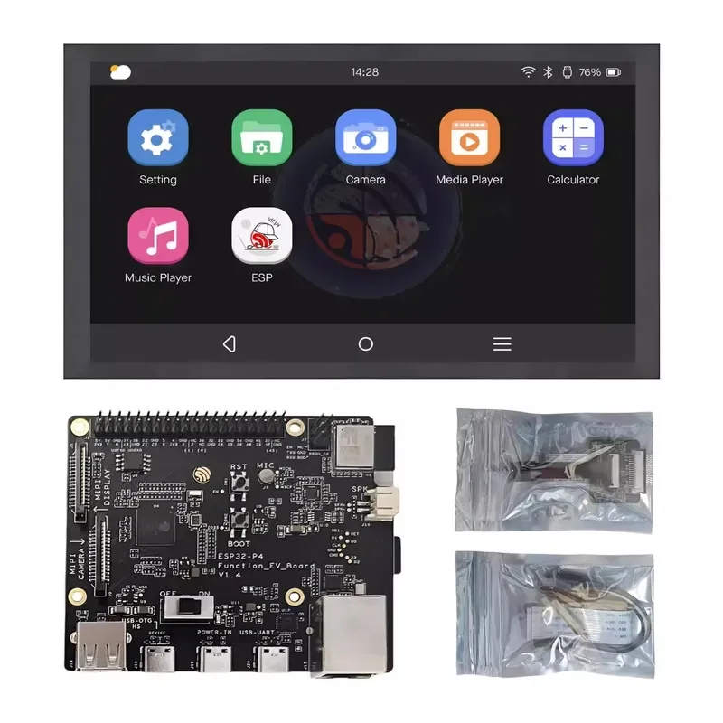ESP32-P4-Function-EV-Board Development Board Kit ESP32P4 SoC Chip AIoT Multimedia Evaluation Board