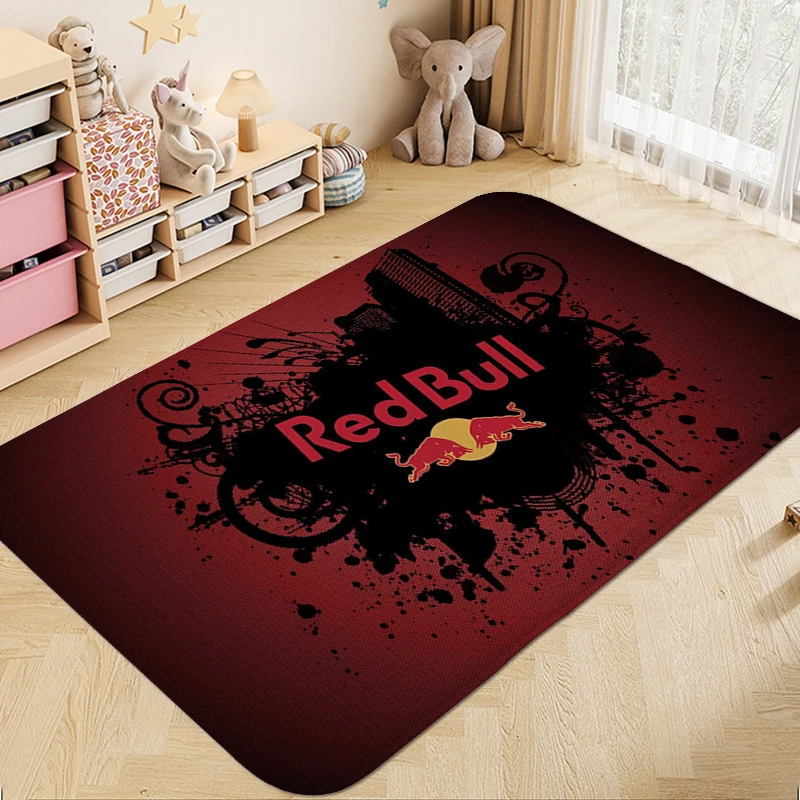 

Custom Rug A-Red Bulls Aesthetic Sleeping Room Rugs Home Entrance Door Doormat Veranda Floor Mat Kitchen Treadmill Rugs Bathmat