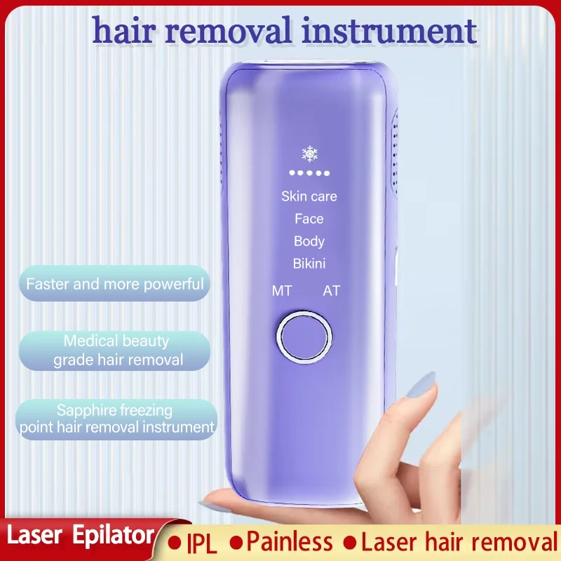 Hair Removal Device IPL Photon Freezing Point Home Body Lip Armpit Hair Painless Strong Pulse Hair Removal Device New