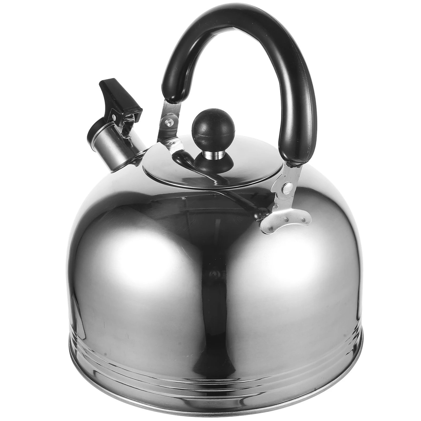 

Stainless Steel Whistling Teakettle Large Capacity Household Kettle Gas Stovetop Comfortable H Practical Tea Pot Water