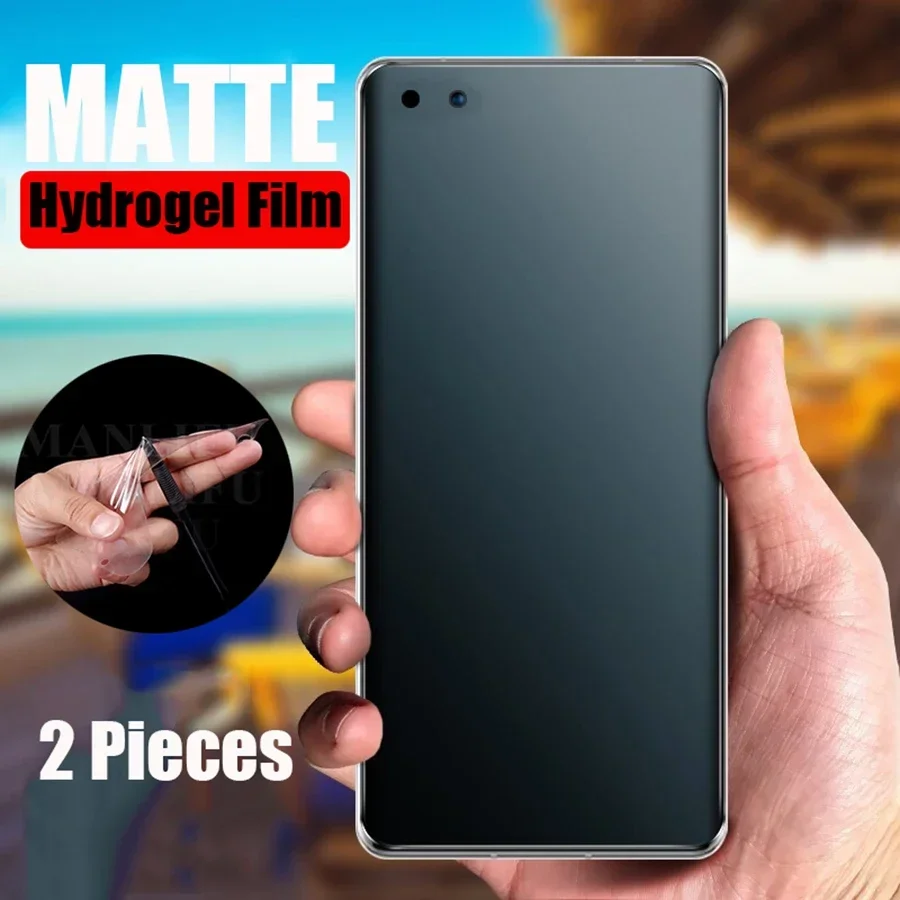 2 Pieces Matte Hydrogel Film For Honor Magic6 Pro Soft TPU Protective Screen Protector Honor Magic 5 Pro 5Pro 5G PGT-AN10 6.81