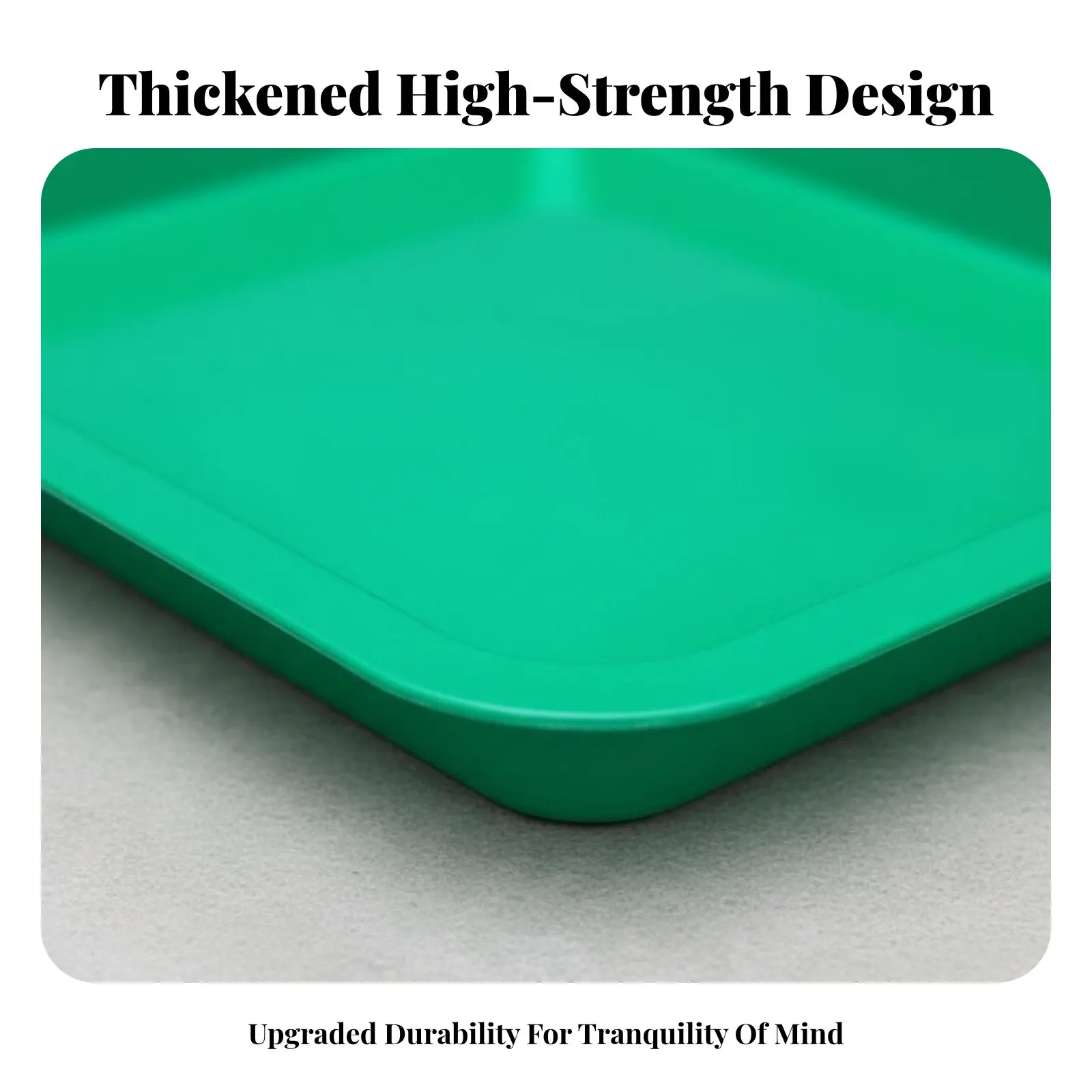 Organizador Rectangular Bajo y Adaptable, Bandeja para Piezas, Portátil, para Técnicos, Aficionados al Bricolaje, Almacenes