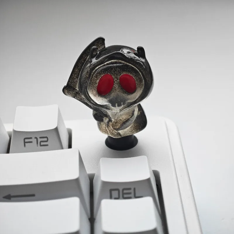 Grim Reaper Theme Volume Knob Set for GMK87 Hi75 Custom Original Handmade Keycaps for Mechanical Keyboard Accessories Gift DIY