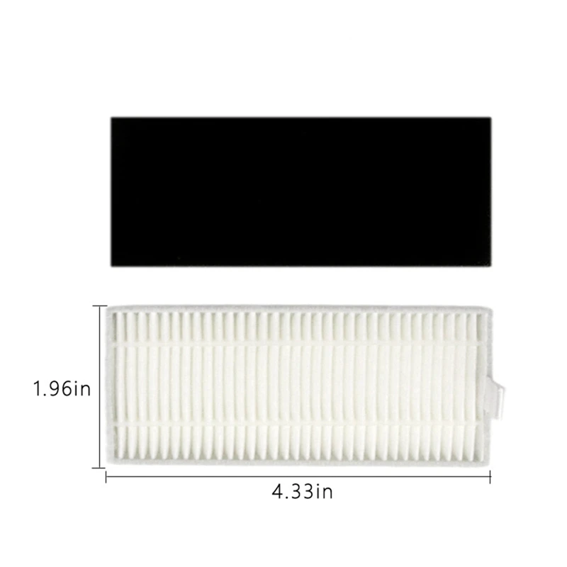 12PCS Replacement Parts For Ecovacs DEEBOT N79 N79S Robotic Vacuum Cleaner Main Brush Filter Side Brush Accessory Kit