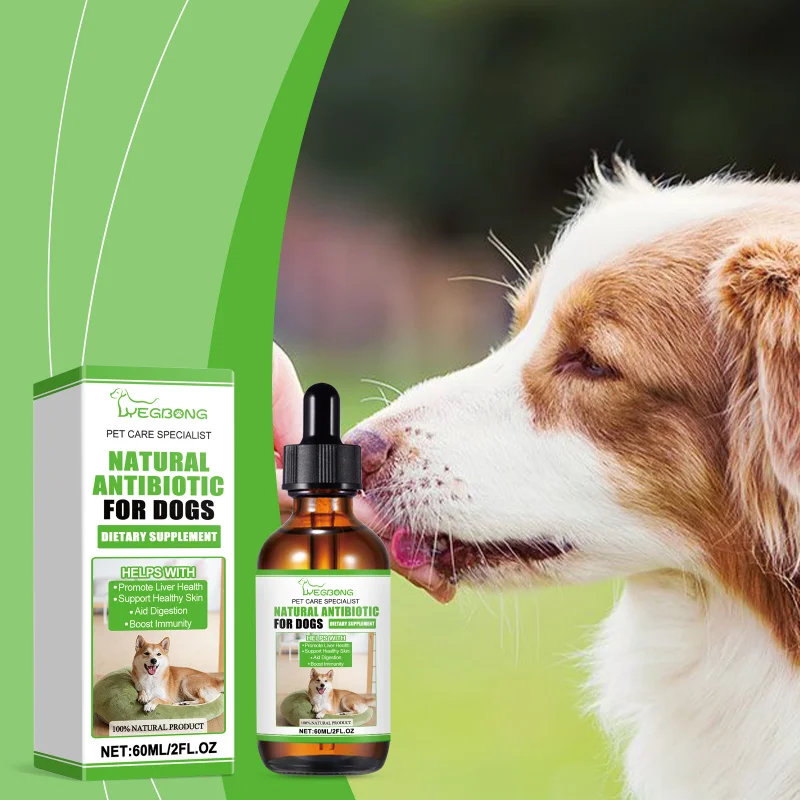 

Dog Dietary Supplement For Immune Support, Natural Pet Nutrition Drops To Help Boost Health & Vitality For Dogs