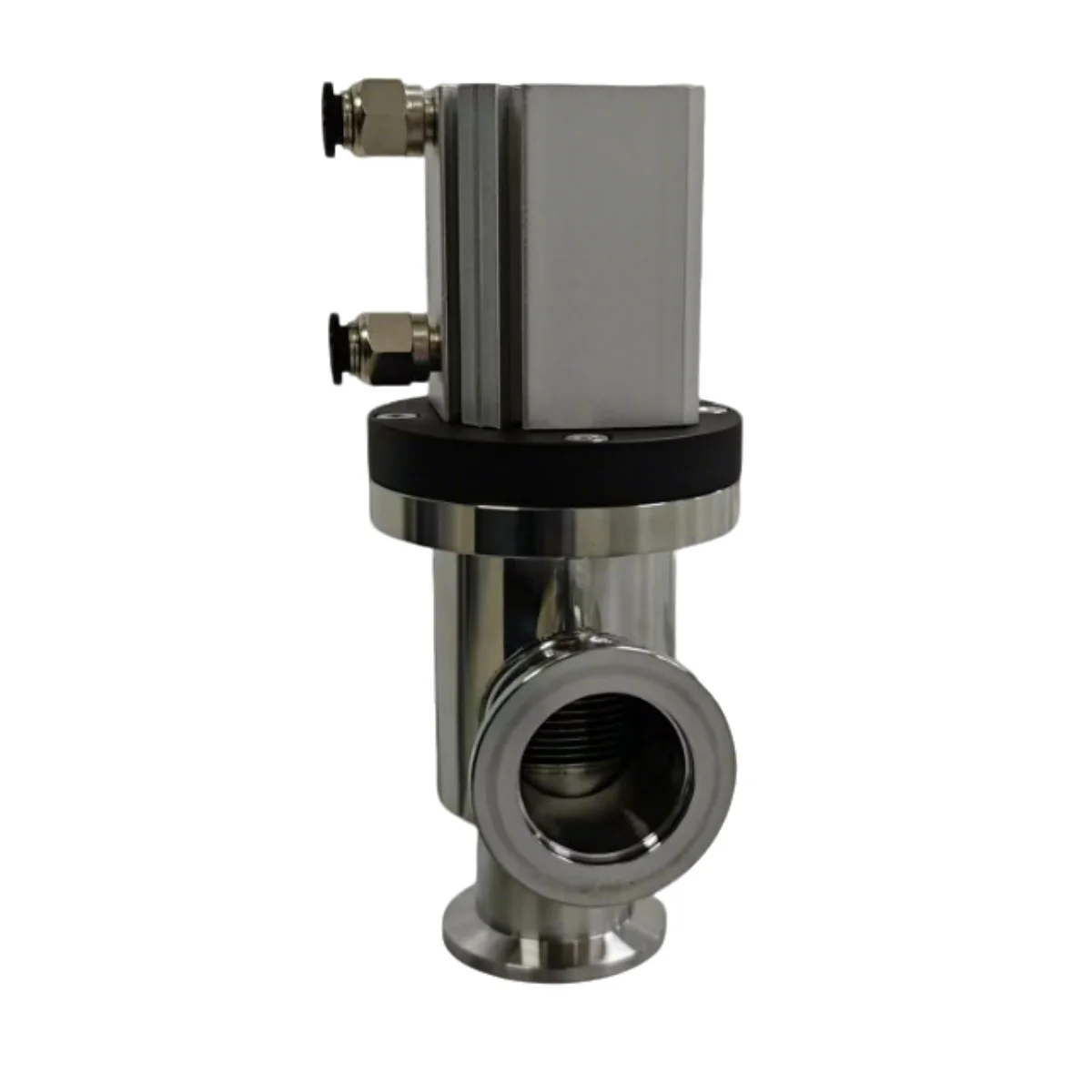 High Vacuum Pneumatic Damper Valve Made of High-quality Stainless Steel Material with High-performance Sealing Components