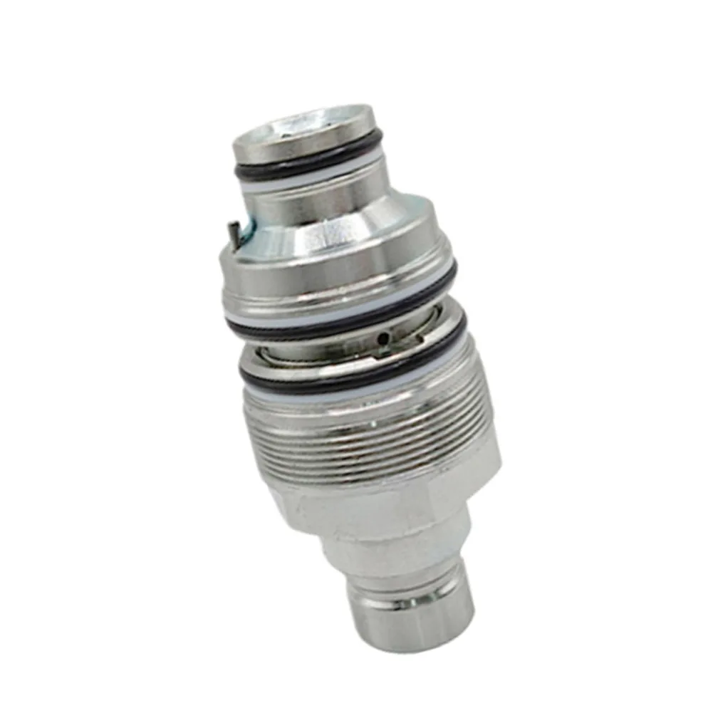 Flat face for quick couplers M46 ISO16028 carbon steel for construction hydraulic tools pressure resistant up to 35 MPa reliable