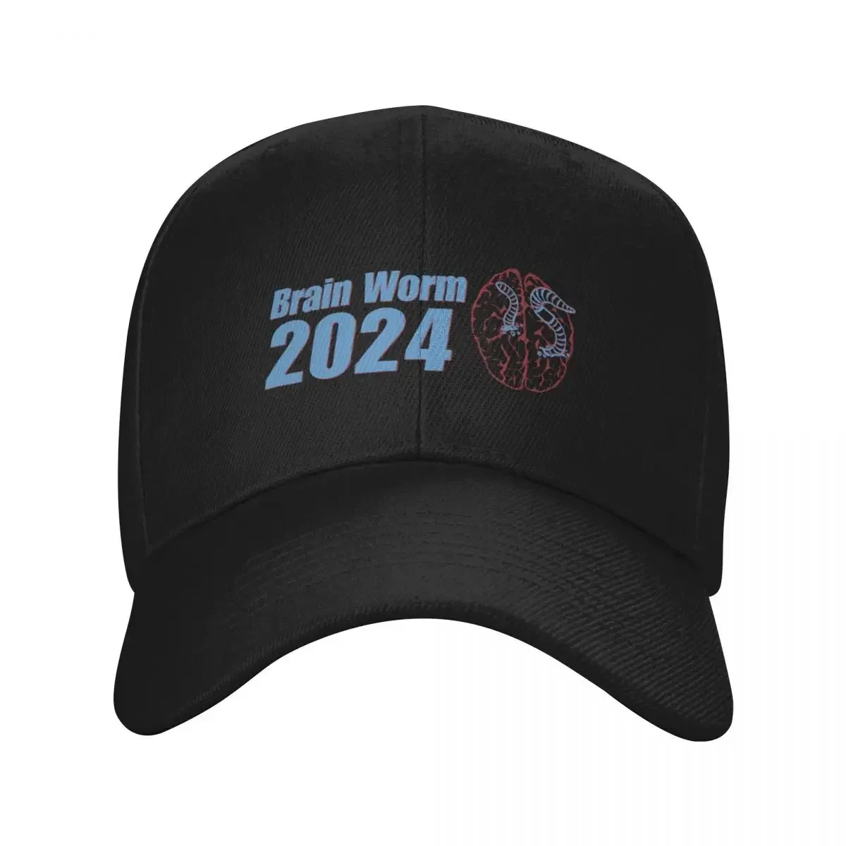 2026 RFK Jr Brain Worm 2024 Bumper Sticker Baseball Cap Icon Mountaineering Beach Mens Hats Women's