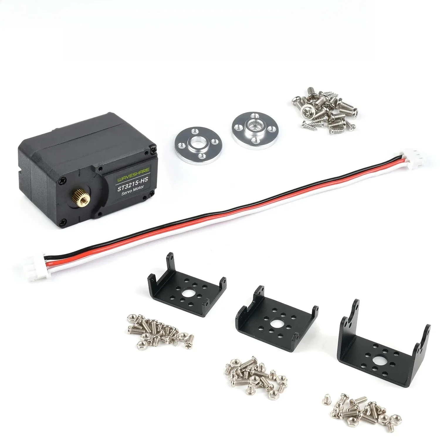 

Waveshare ST3215-HS 20kg.cm Bus TTL Servo Motor 106PRM High Speed Large Torque With 360 Degrees High Precision Magnetic Encoder