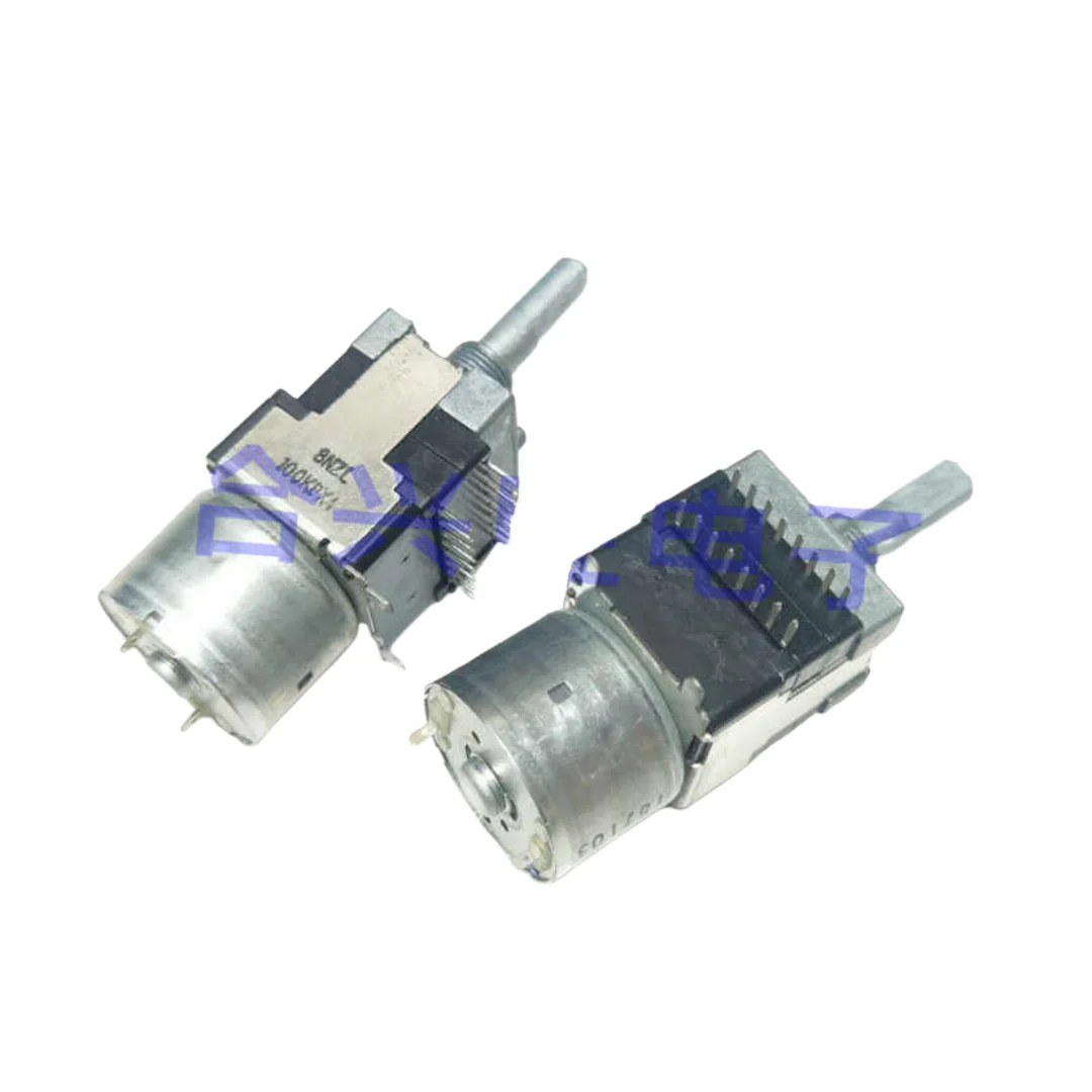 

2pcs/South Korea Double Row 4-Link B100K with Draw Day Second Amplifier Audio Master Volume Adjustment Motor Potentiometer