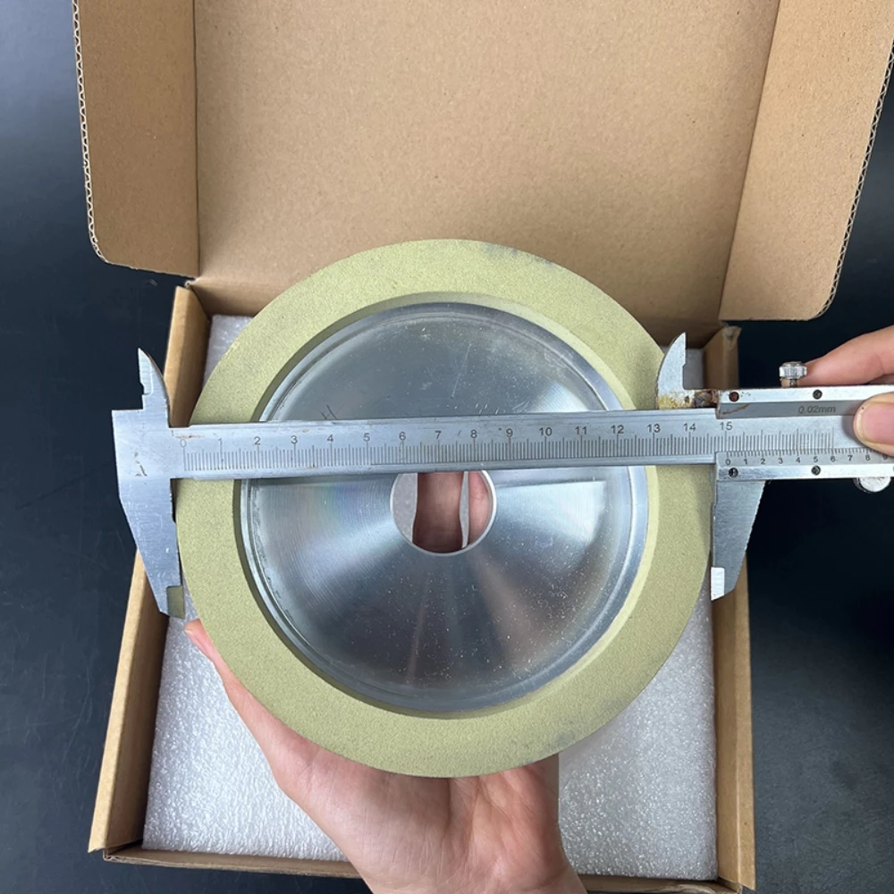 125/150/200 mm Diamant-Wasserschleifscheibe, verdickte parallele Schleifscheibe, CBN-Brunnenbohrer, speziell nach Maß