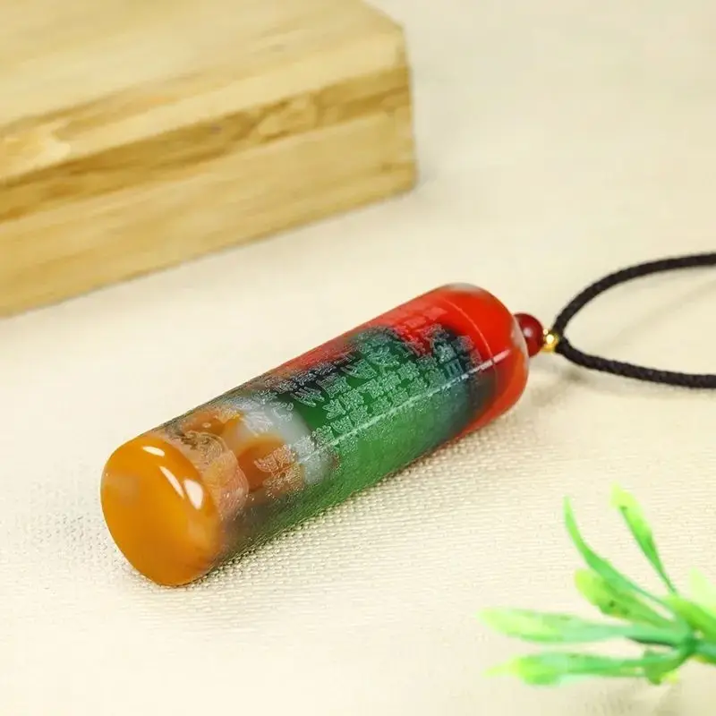 New Accessories Colorful Prajna Jackfruit Pendant Colorful Yu Men's and Women's Necklaces