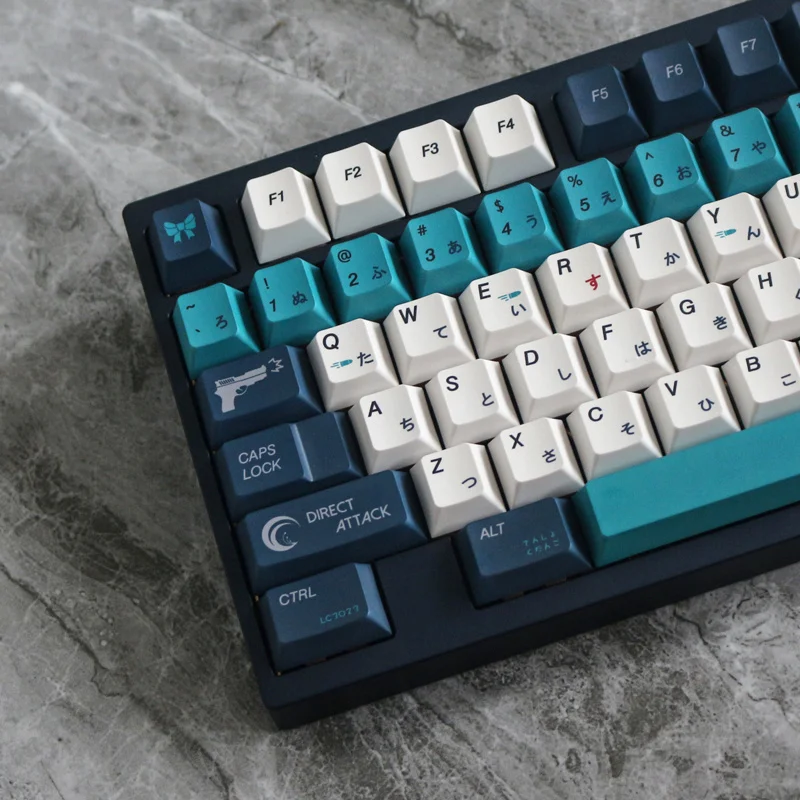 Lycoris Recoil Anime Theme Keycaps Nishikigi Chisato Inoue Takina Anime Character Theme cherry  Mechanical Keyboard Keycaps