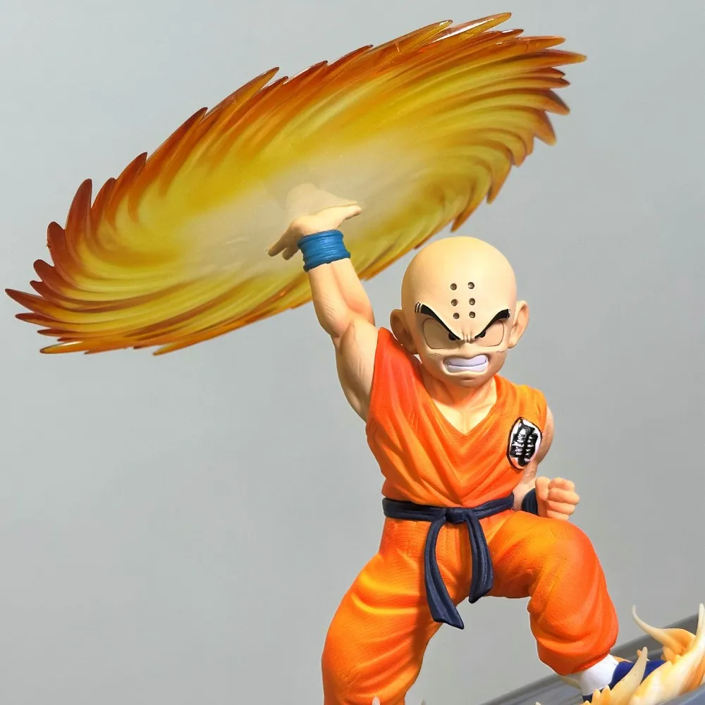 Dragon Ball Kienzan Kuririn Figurine Namek Krillin GK Satue Collectible PVC Model Doll Toys Decoration For Kids Birthday Gifts