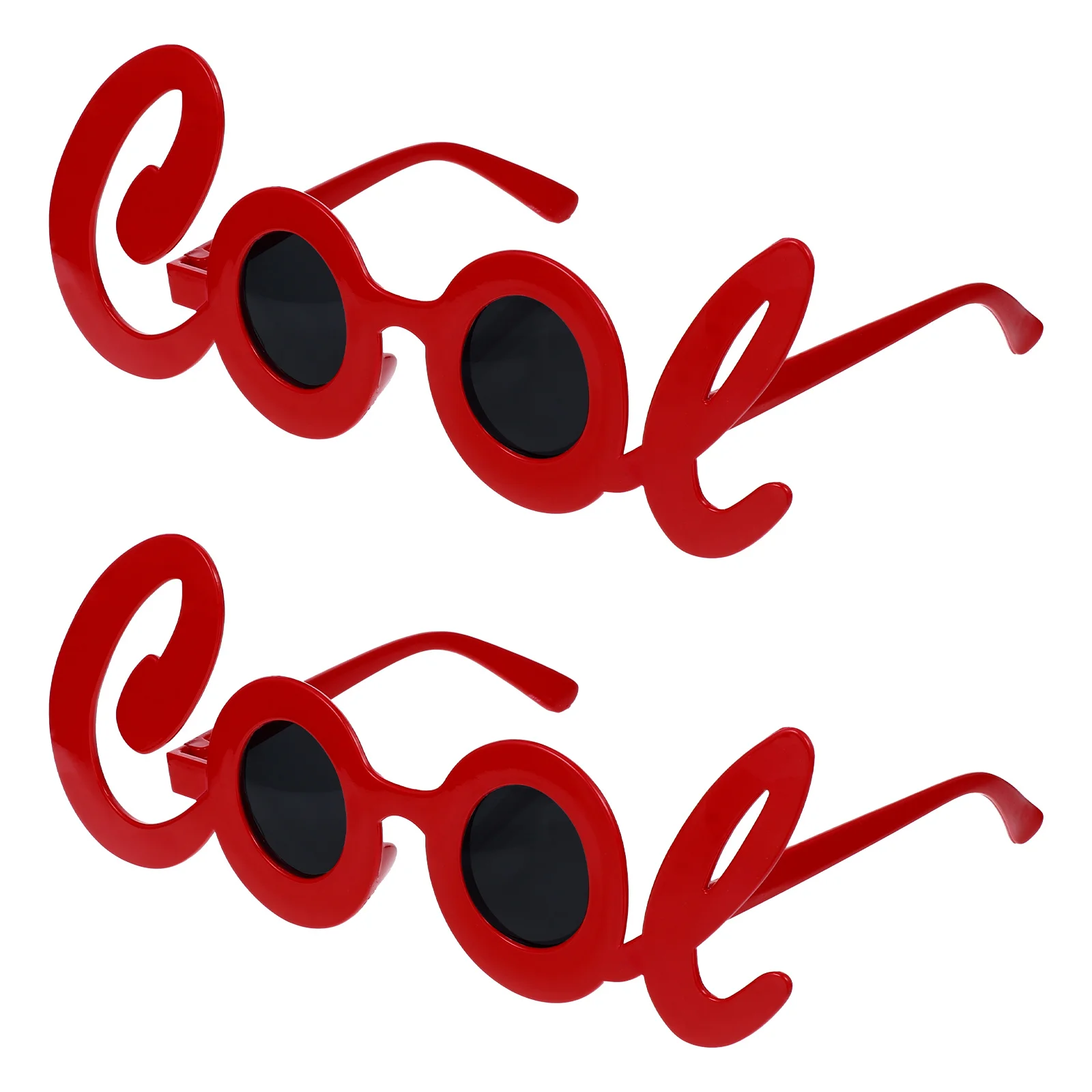 

2Pcs Funny Photo Booth Glasses Letter Style Party Props for Prom Birthday Wedding Event Celebration Snap Photo Booth Props