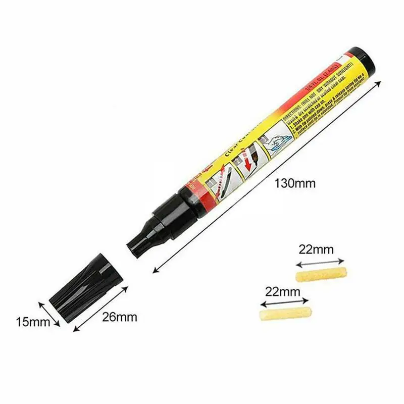Car Scratch Repair Pen - Portable Clear Coat Applicator, Universal Auto Paint Touch-Up Tool for Car Styling Fix