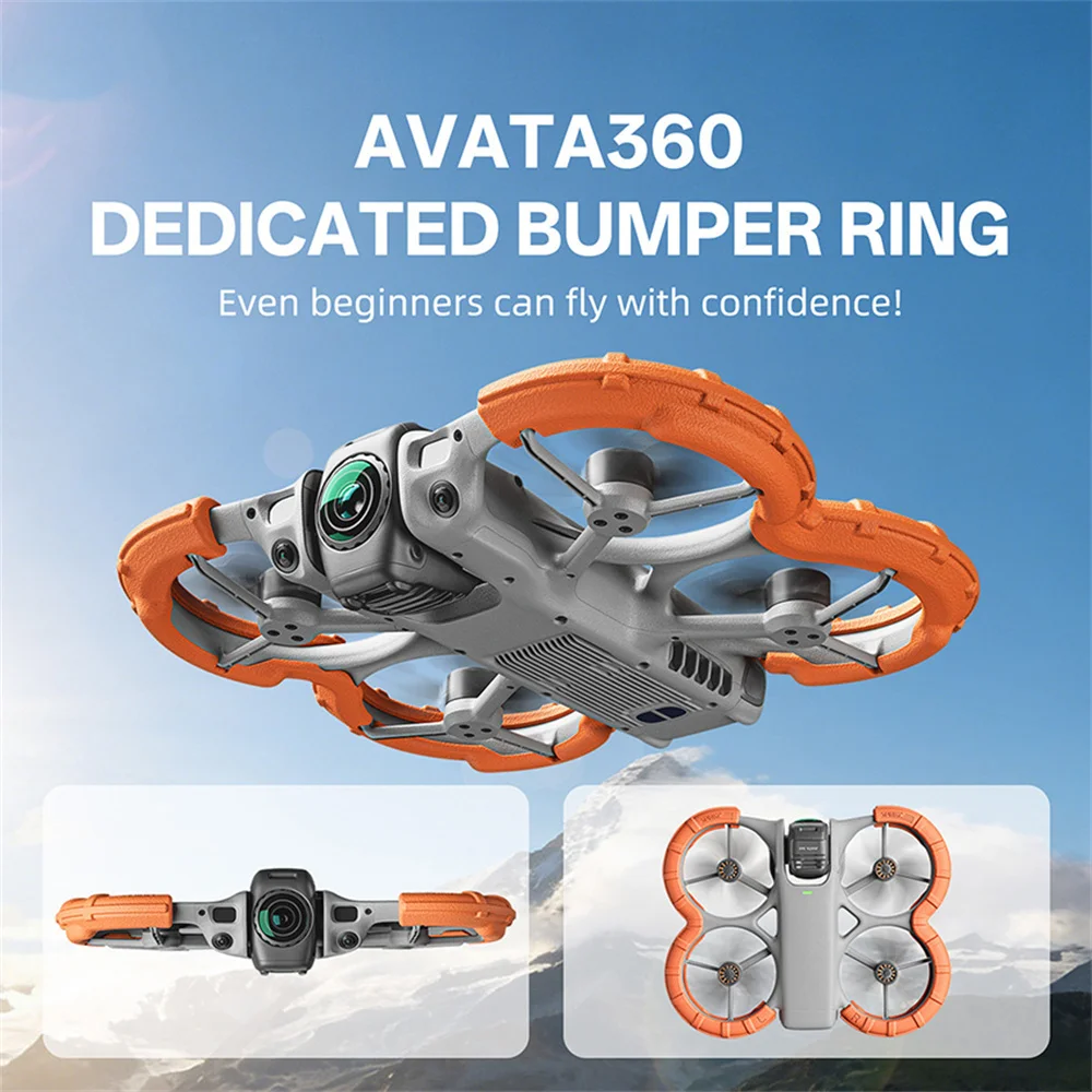 

Propeller Guard For DJI Avata 360 Drone Protector Bumper Rings Propeller Anti-drop Lightweight Protection Cover For DJI Avata360
