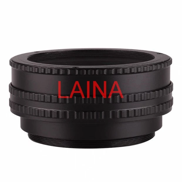 M58-M58 Focusing Helicoid Adapter Ring, 17-31mm Adjustable Macro Extension Tube Metal Mount