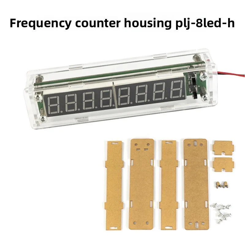 Transparent protective case for PLJ-8LED-H Signal Frequency Counter Cymometer Tester