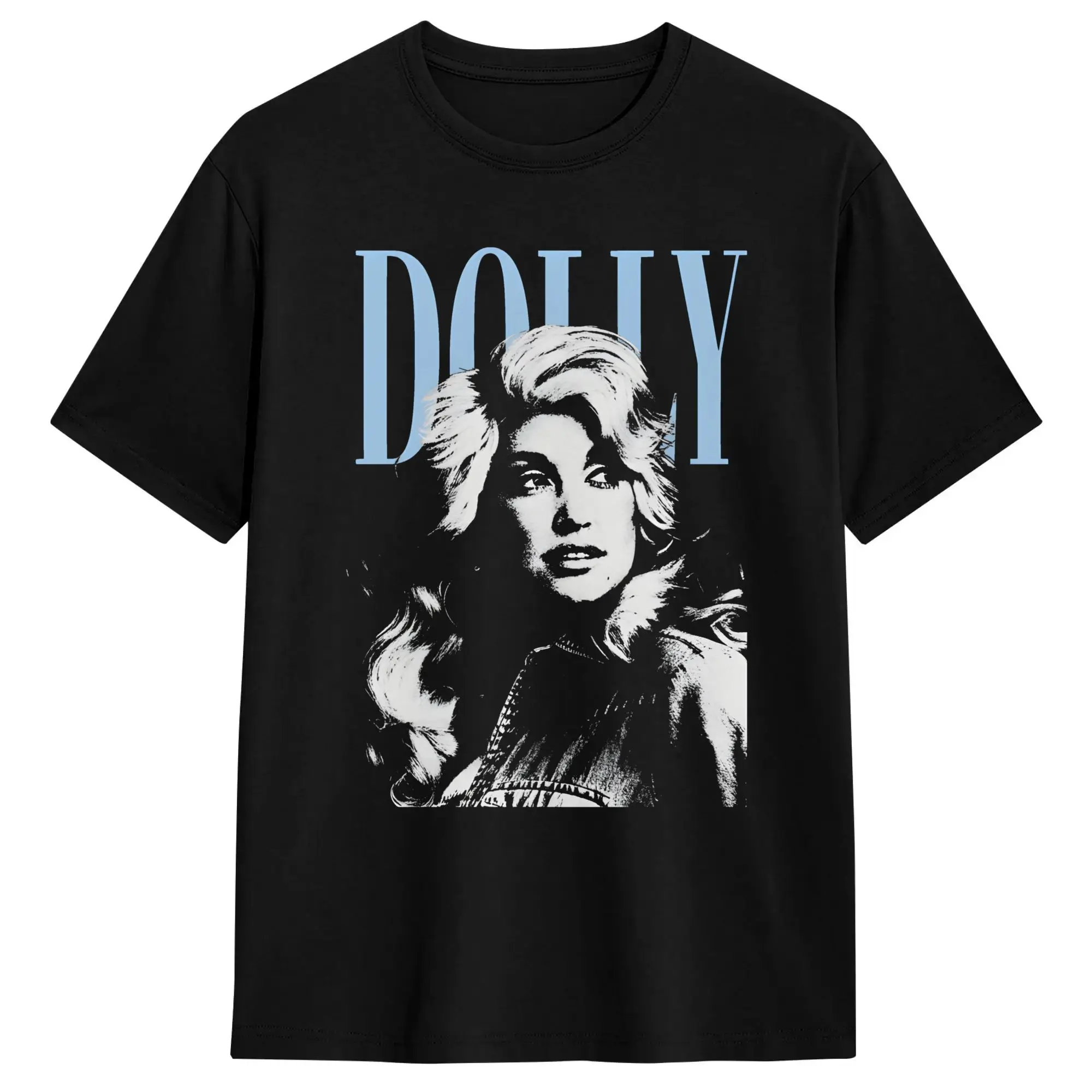 Novelty Dolly Parton Memorial  T-Shirt for Men O Neck Cotton T Shirts  Short Sleeve Tees Summer Clothes