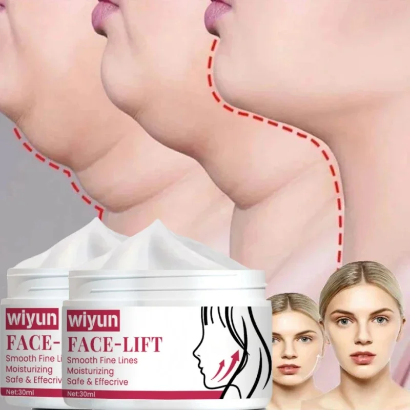 30g V-Shape Firming Face-lift Slimming Cream Removal Masseter Muscle Double Chin Face Fat Burning Anti-aging Products New