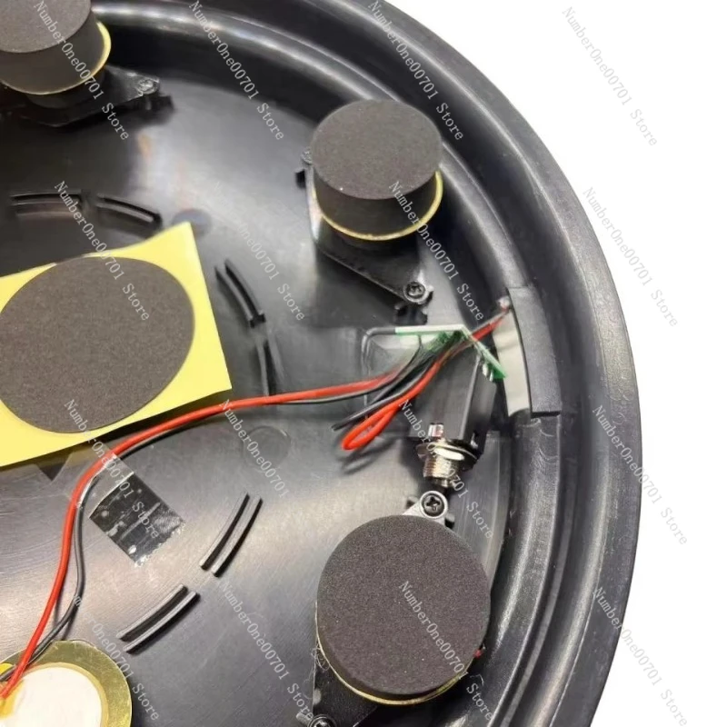 Acoustic to Electric E Drum Trigger 10/12/14/16 Inner Panel Tray 6 Cone Foam Assembly with 6.3mm Jacks