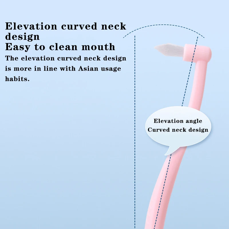 

1pcs Orthodontic Interdental Brush Single-Beam Soft Teeth Cleaning Toothbrush Oral Care Tool Small Head Soft Hair