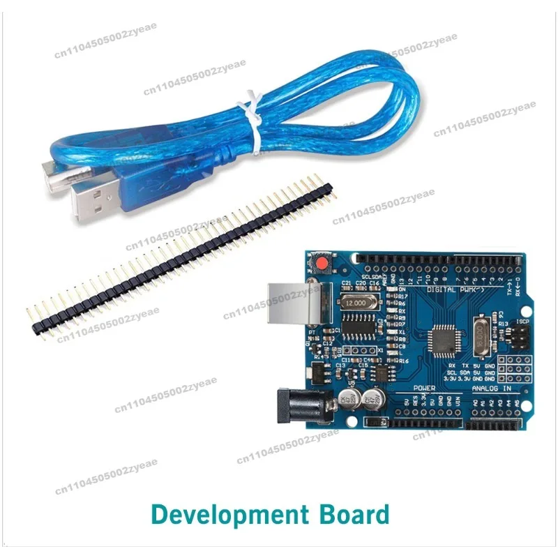 مناسبة لوحدة UNO R3 المحسنة لـ CH340 Driver ATmega328P MCU المتوافقة مع Arduino