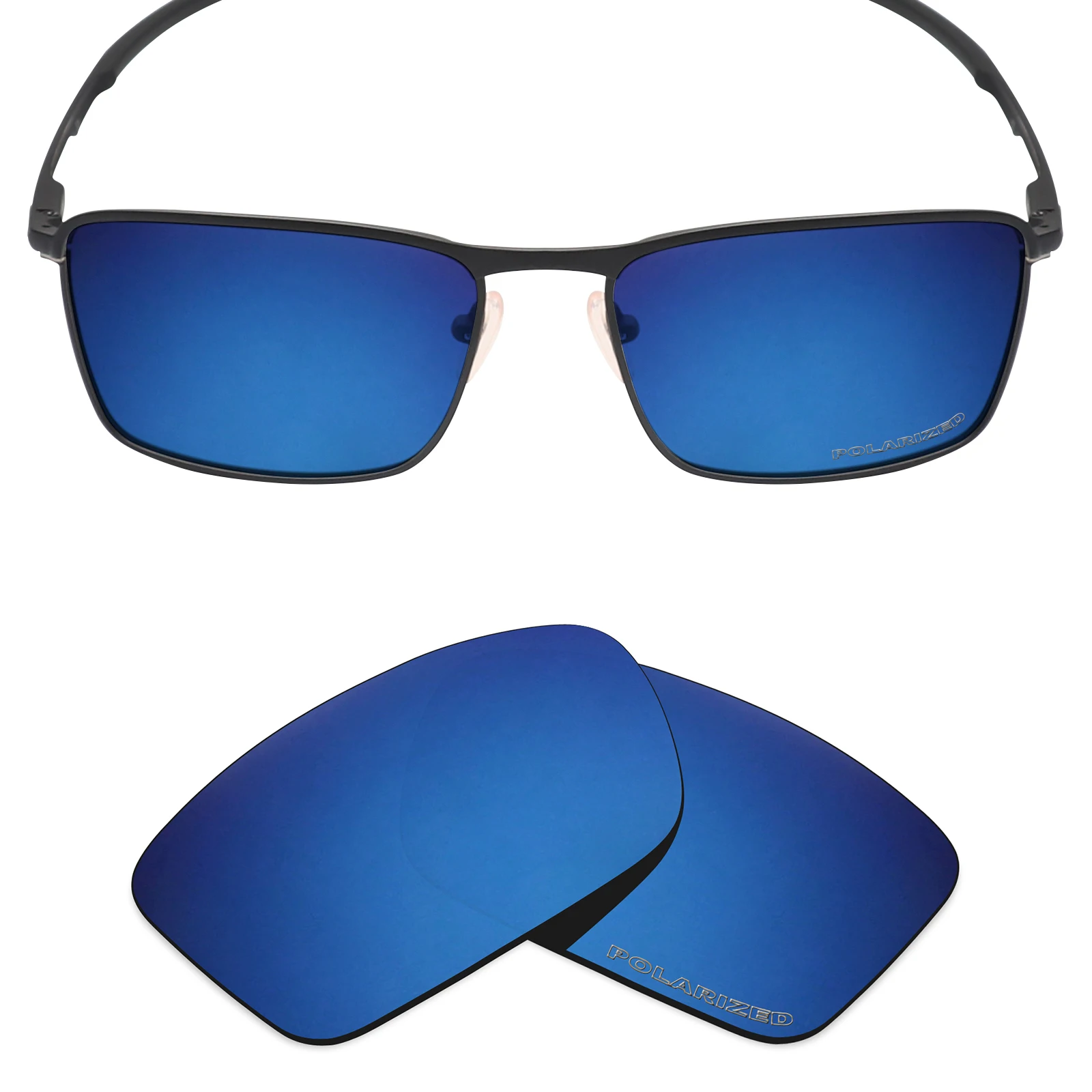 ezoptix123 Etched Anti-salt Polarized / Non-Polarized Lenses Replacement for Oakley Conductor 6 OO4106 Sunglasses