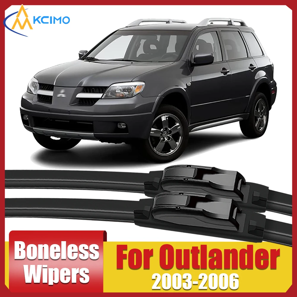 

Front Windshield Wiper Blade For Mitsubishi Outlander 2003 2004 2005 2006 Car Wiper Blade Refill Window Cleaning Car Accessories