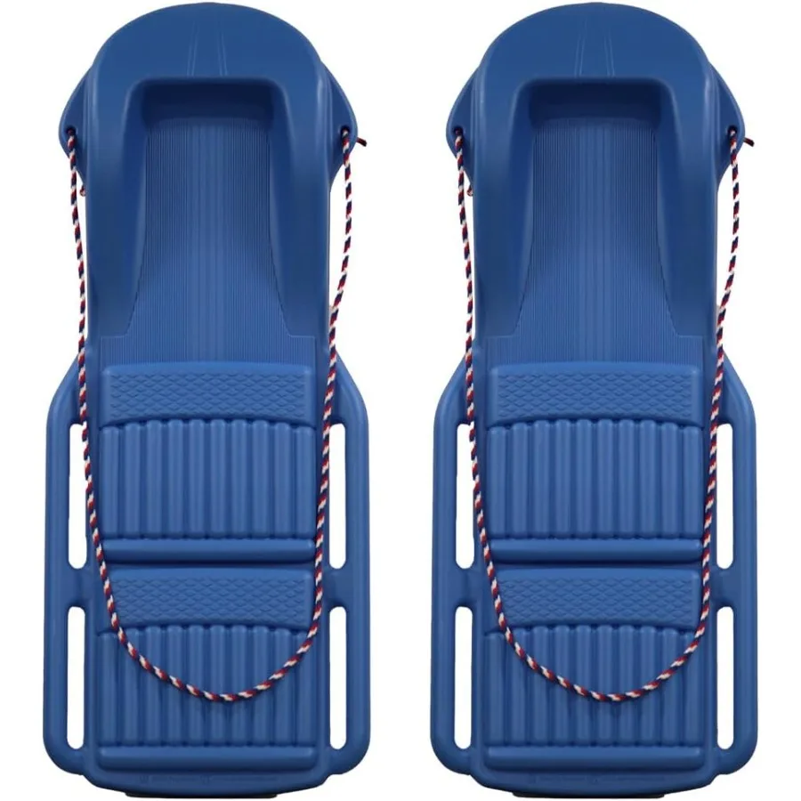 Оригинальные снежные санки Retro Racer от Confer Plastics, прочный дизайн для всех возрастов, сделано в США. Доступны в одинарной или 2-х упаковке.