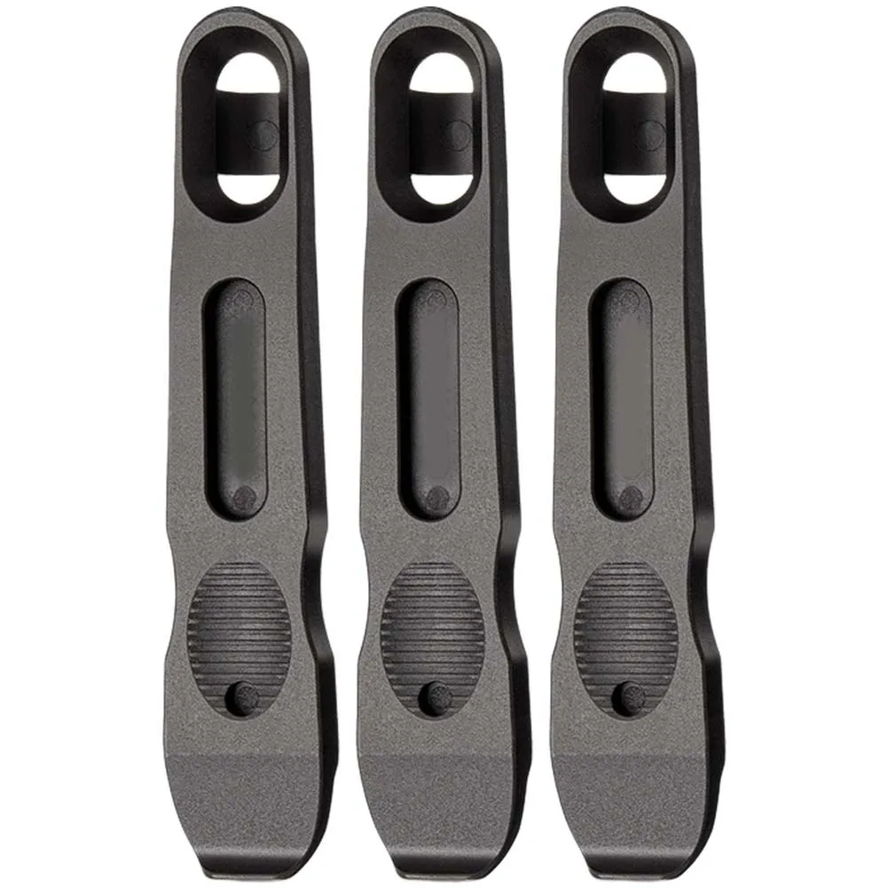 3pcs Count Tire Levers Kit For Bike Tire Replacement On Road Bikes Mountain Bikes And Bikes Portable And Rim-Safe Design view 2
