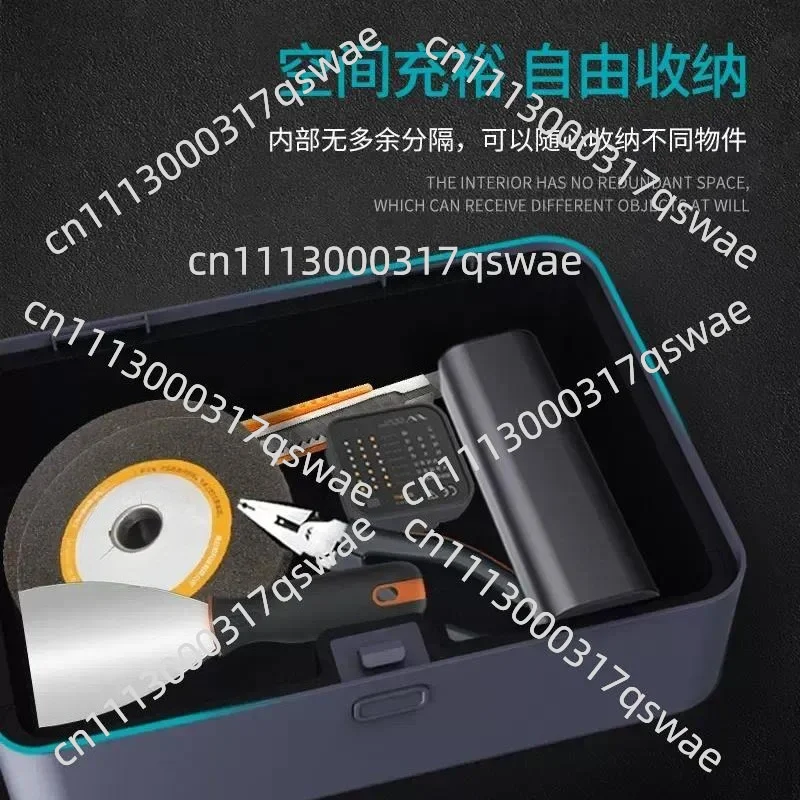 Portable Multifunctional Hardware Toolbox Household Electrician Storage Box Car Tool Storage Case