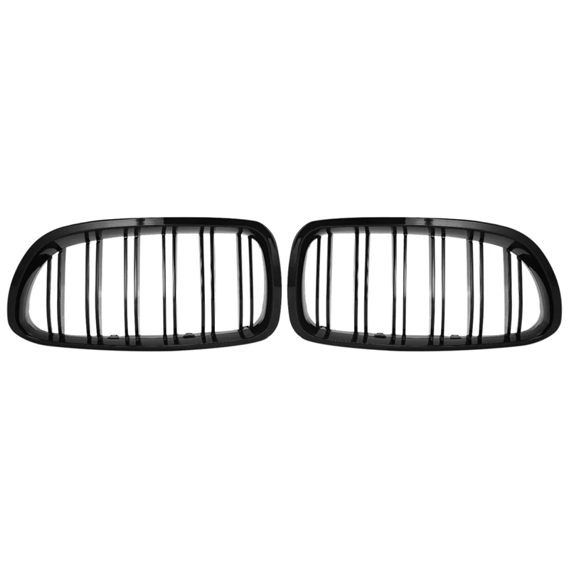 

Gloss Black Car Front Kidney Grille Grill for-BMW 5 Series F10 F11 F18 M5 2010-2017