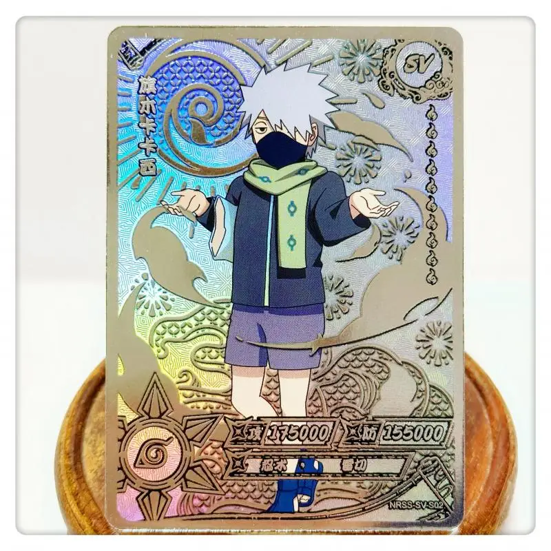 Kayou Naruto Sv Series Namikaze Minato Anime Characters Bronzing Collection Flash Card Cartoon Toys Christmas Birthday Gift