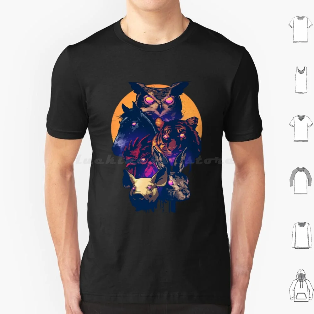 Trials Of The Blood Dragon-Miami World T Shirt Men Women Kids 6xl Hotline Miami Miami Hotline 80s Retro Jacket Hotline Miami 2