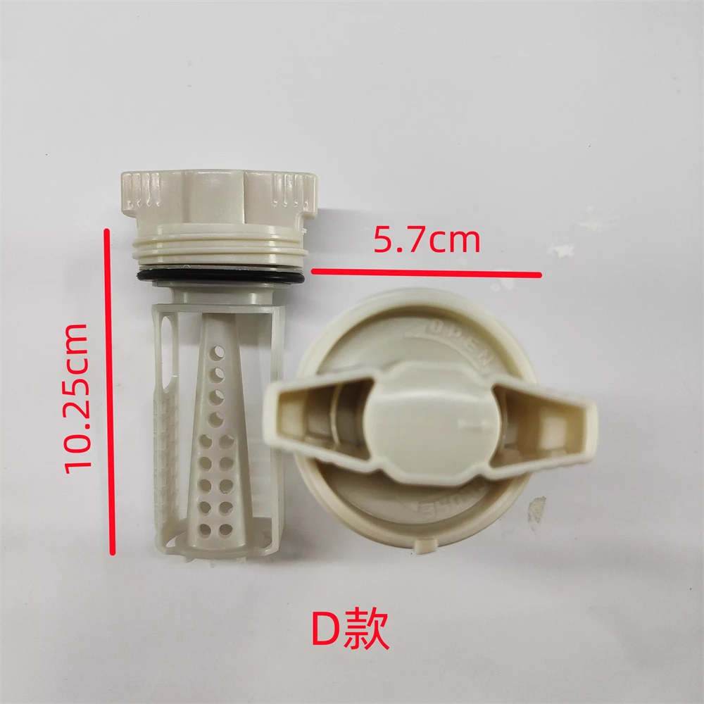 For Samsung drum washing machine accessories complete drainage pump plastic cover drain outlet plug filter mesh water plug