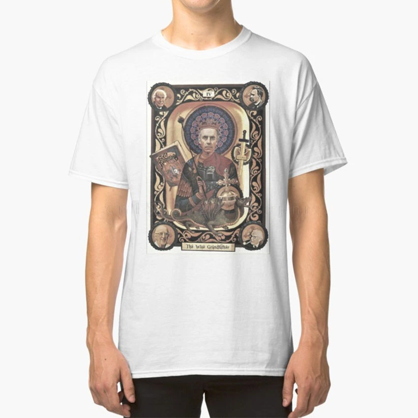 The Wise Grandfather ( Apparel ) T - Shirt Peterson Jbp Jungian Archetype Wise King Emperor Tarot Carl Jung