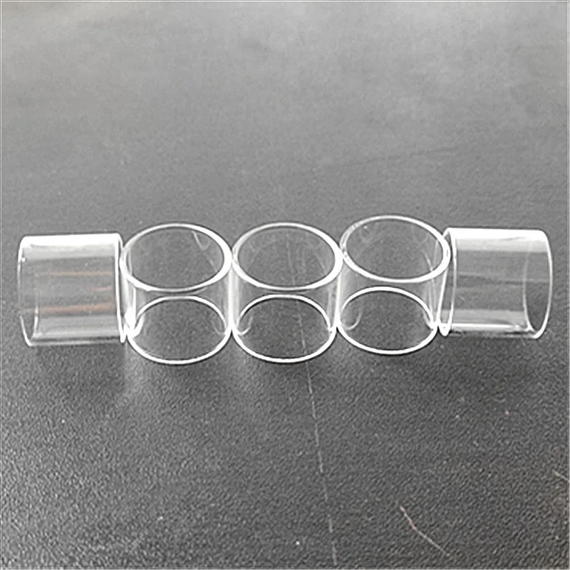 Tubo a tazza dritto in vetro per serbatoio ornato 6ml EGo AIO 2ml Joye ECO D16 2ml Ego Aio Eco 1.2ml Evic Primo Mini Kit EVic VTC Dual 4ml