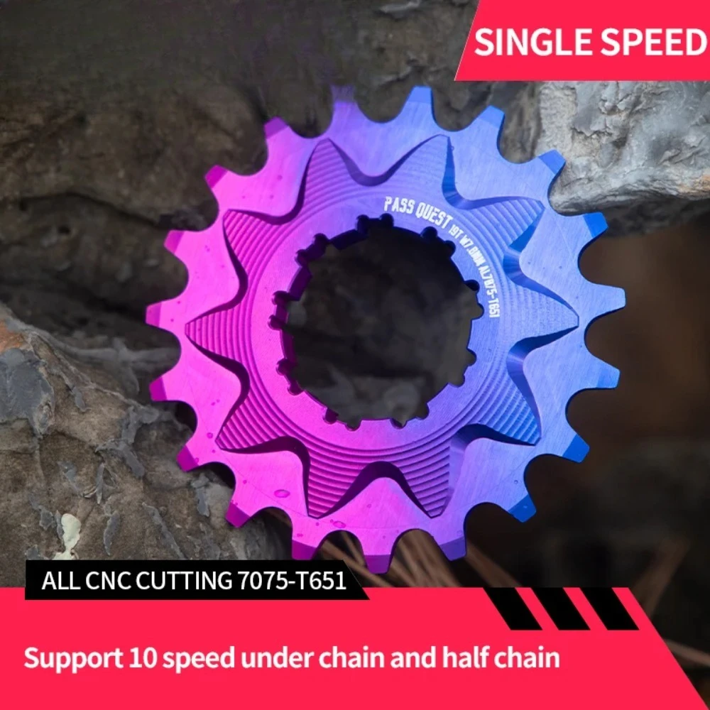 

NYZXKJ Single speed flywheel earth hill car street car show car HG8 9 10 speed truck flying single speed flywheel 16/17/18 T