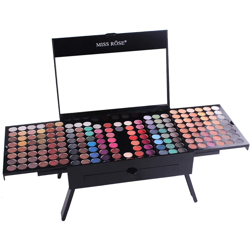 New 180 Colors Makeup Palette Eyeshadow Powder Blush Lip Stick Cosmetics Kit Eye Primer Luminous Eye shadow Palette Make Up Set