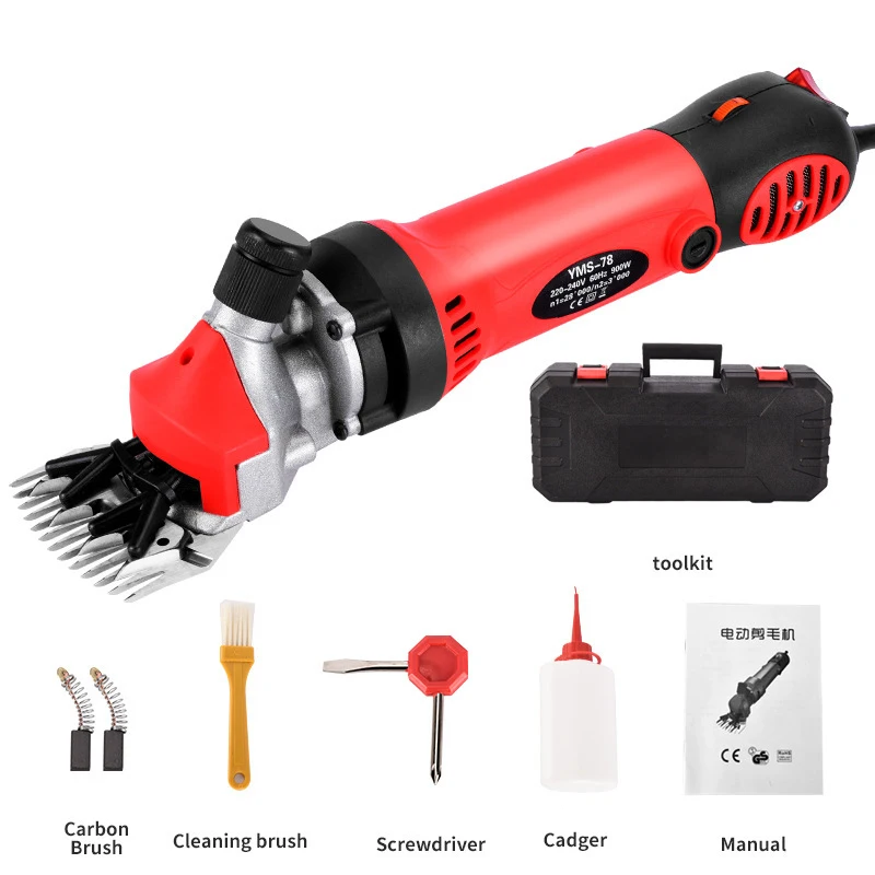 

Electric Horse Sheep Wool Clipper 900W Professional Electric Sheep Clipper Shearer 76MM