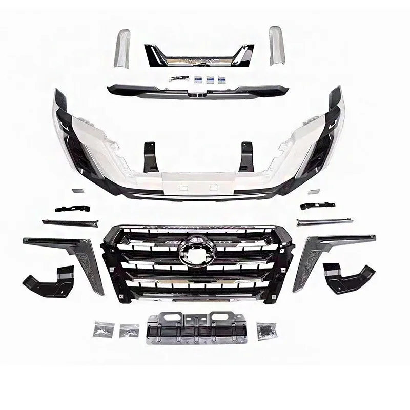 Auto Bumpers LC200 Front Bumper for Toyota Land Cruiser 200 LC200 Fj200 2016 2017 2018 2019 2020 Upgrade 2021 Bumpers Grilles