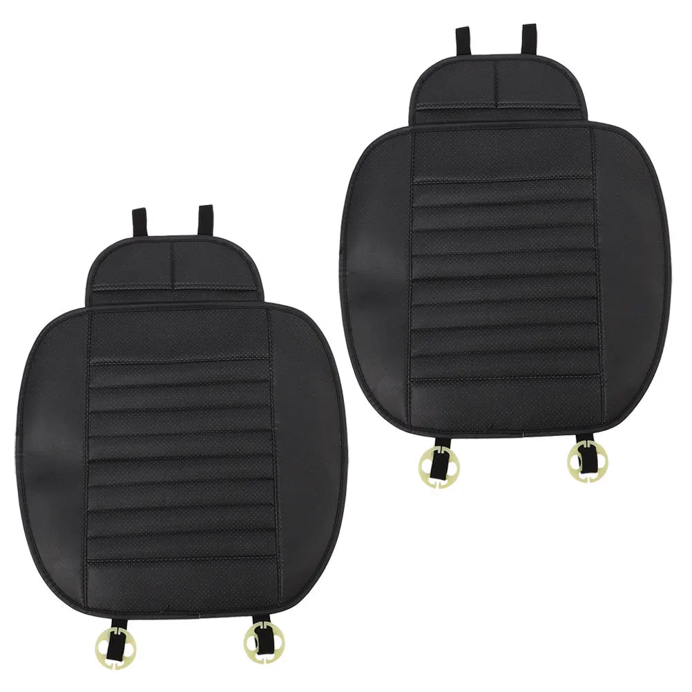 

2Pcs Car Seat Cover Front Seat Protector Heavy Duty PU Anti Slip Interior Covers for Cars Trucks Car Supply