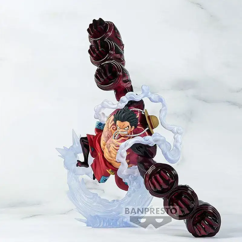 

Оригинальная фигурка Bandai Banpresto One Piece THE DEPARTURE DXF Monkey D. Luffy, специальная модель аниме-персонажа, игрушка-подарок для детей